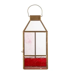 Sale Drew Lanterne, Rosa, Glas 82072736 Dekoration Til Hjemmet