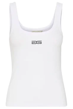 Gestuz T-Shirts & Toppe<DrewGZ sl logo top
