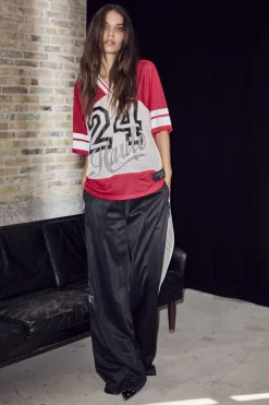 Haute L'Amitié T-Shirts & Toppe<Drift Combo Number Tee HL10478