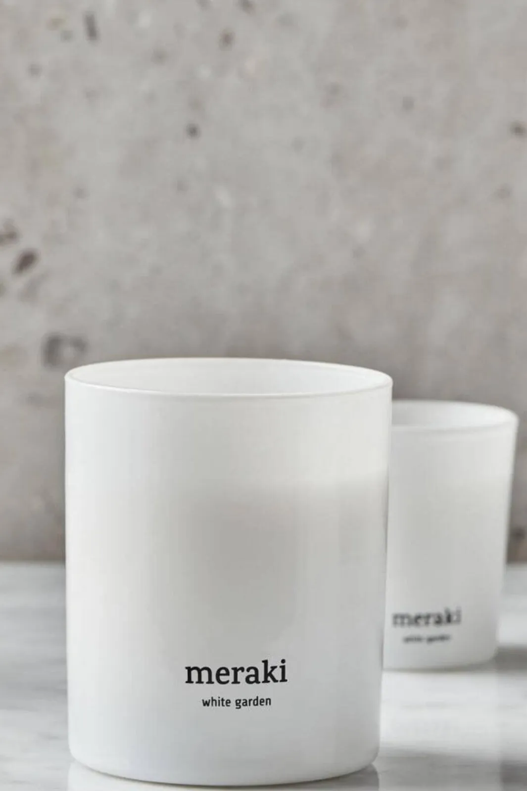 Meraki Dufte Til Hjemmet<Duftlys, White garden