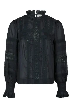 Neo Noir Bluser & Skjorter<Ebba S Voile Blouse 163142