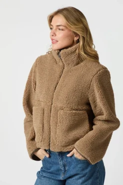 Clearance Effa Teddy Jacket 164602 Overtøj & Jakker