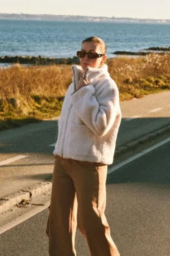 Neo Noir Overtøj & Jakker<Effa Teddy Jacket 164602