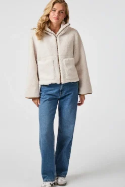 Neo Noir Overtøj & Jakker<Effa Teddy Jacket 164602