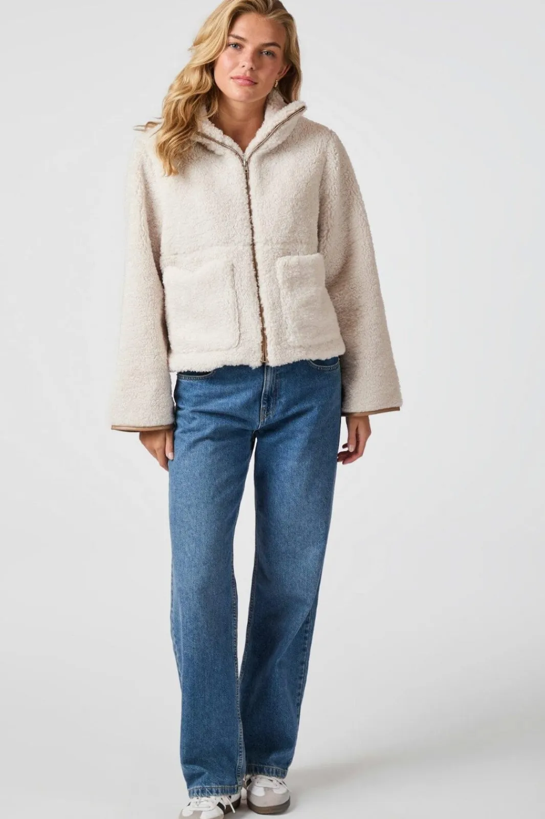 Neo Noir Overtøj & Jakker<Effa Teddy Jacket 164602