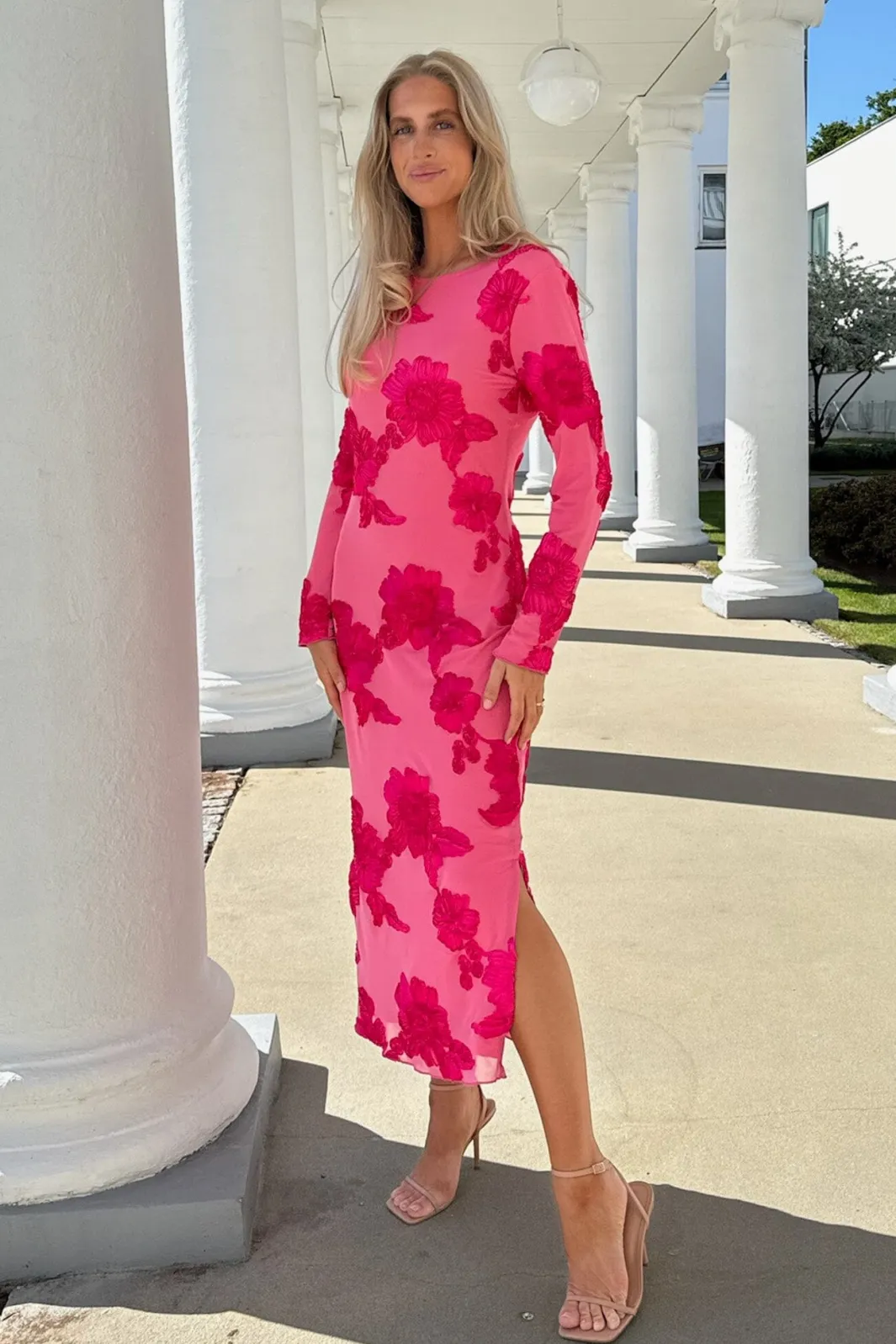 Online Eliseic Mesh Dress A23914 Kjoler