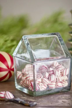 Bloomingville Dekoration Til Hjemmet<Elius Krukke m/låg, Klar, Genanvendt Glas 82068544