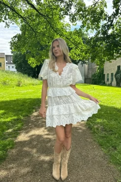 Online Ellinoric Lace Layer Dress Kjoler