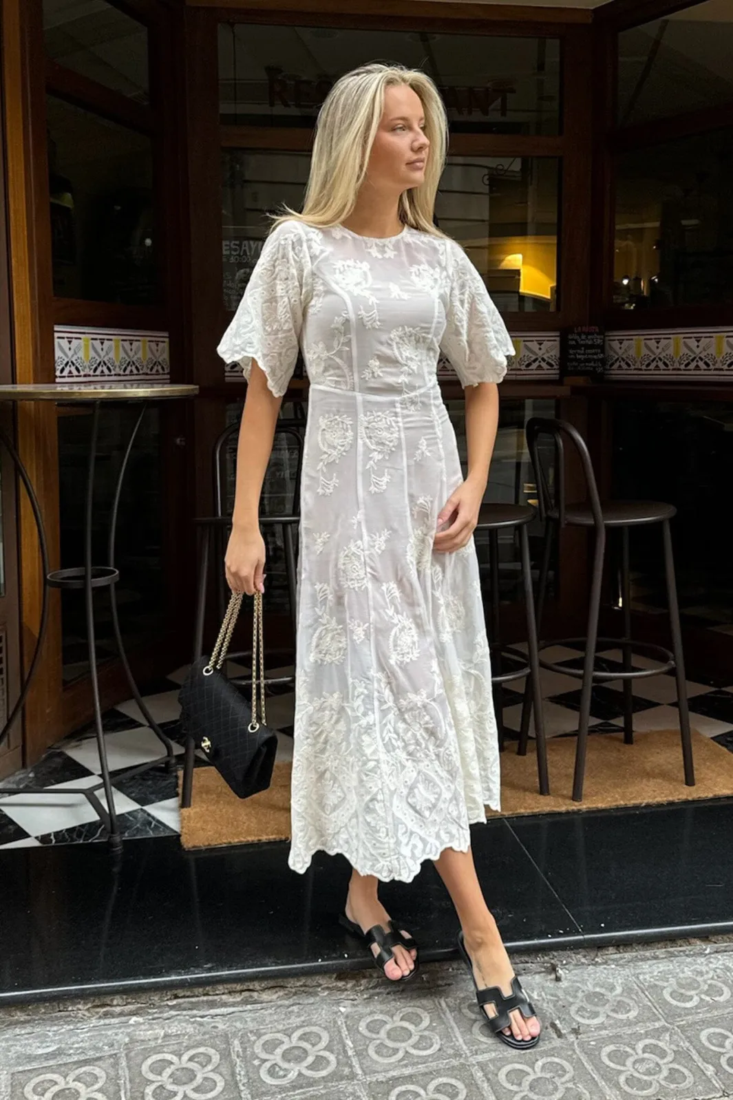 Best Ellinoric Lace Long Dress Kjoler