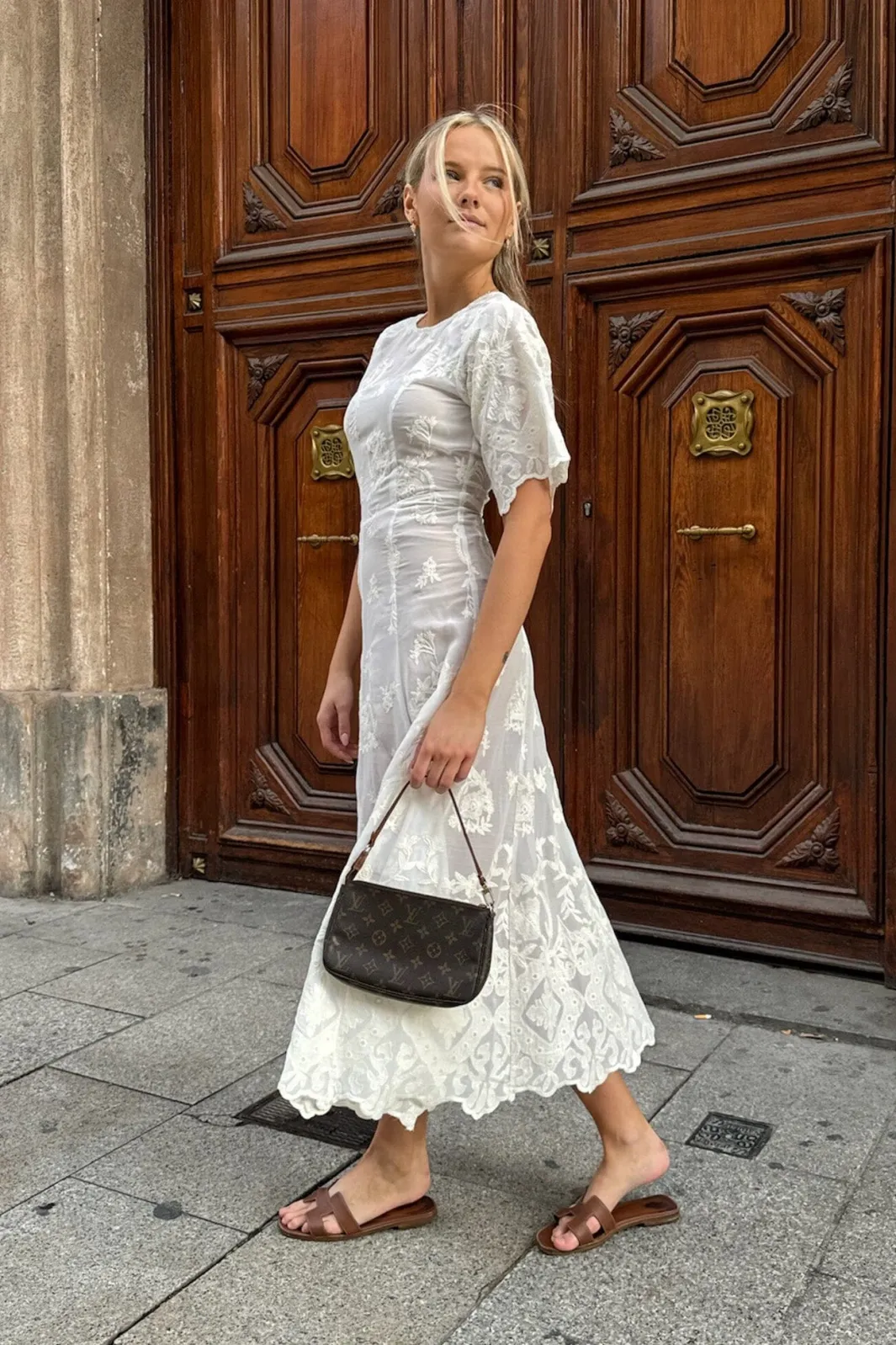 Best Ellinoric Lace Long Dress Kjoler