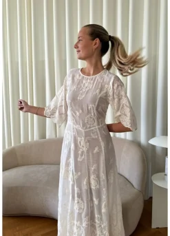 Best Ellinoric Lace Long Dress Kjoler