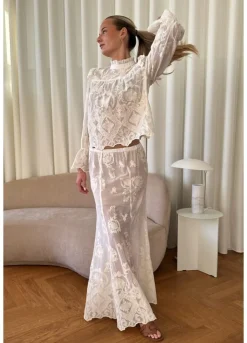 BYIC Nederdele<Ellinoric Lace Maxi Skirt
