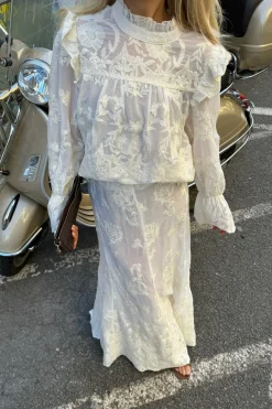 BYIC Nederdele<Ellinoric Lace Maxi Skirt