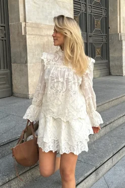 Online Ellinoric Lace Mini Skirt Nederdele
