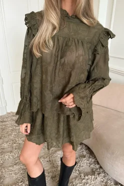 Discount Ellinoric Lace Mini Skirt 2576 Sæt 🛍️|Nederdele