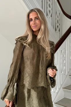 BYIC Bluser & Skjorter|Sæt 🛍️<Ellinoric Lace Shirt 2550