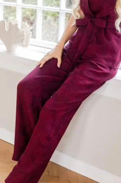 Clearance Elsa Jacquard Pants 167096 Sæt 🛍️|Bukser, Jeans & Leggings