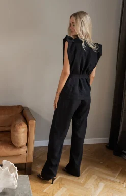 New Elsa Jacquard Pants 167096 Sæt 🛍️|Bukser, Jeans & Leggings