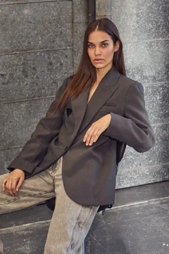 Haute L'Amitié Sæt 🛍️|Jakkesæt<Emerald Single Blazer HL10278