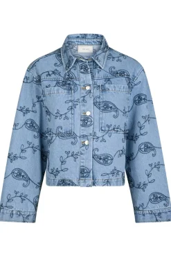Neo Noir Sæt 🛍️|Overtøj & Jakker<Emilia Embrodiery Jacket 164790
