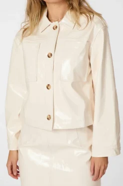 Best Emilia Patent Jacket 164794 Overtøj & Jakker