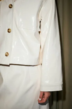 Best Emilia Patent Jacket 164794 Overtøj & Jakker