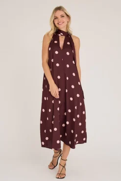 Discount Emily Dot Dress AV8191 Kjoler