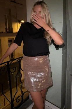 Hot Emilyic Mini Skirt A23732 Sæt 🛍️|Nederdele