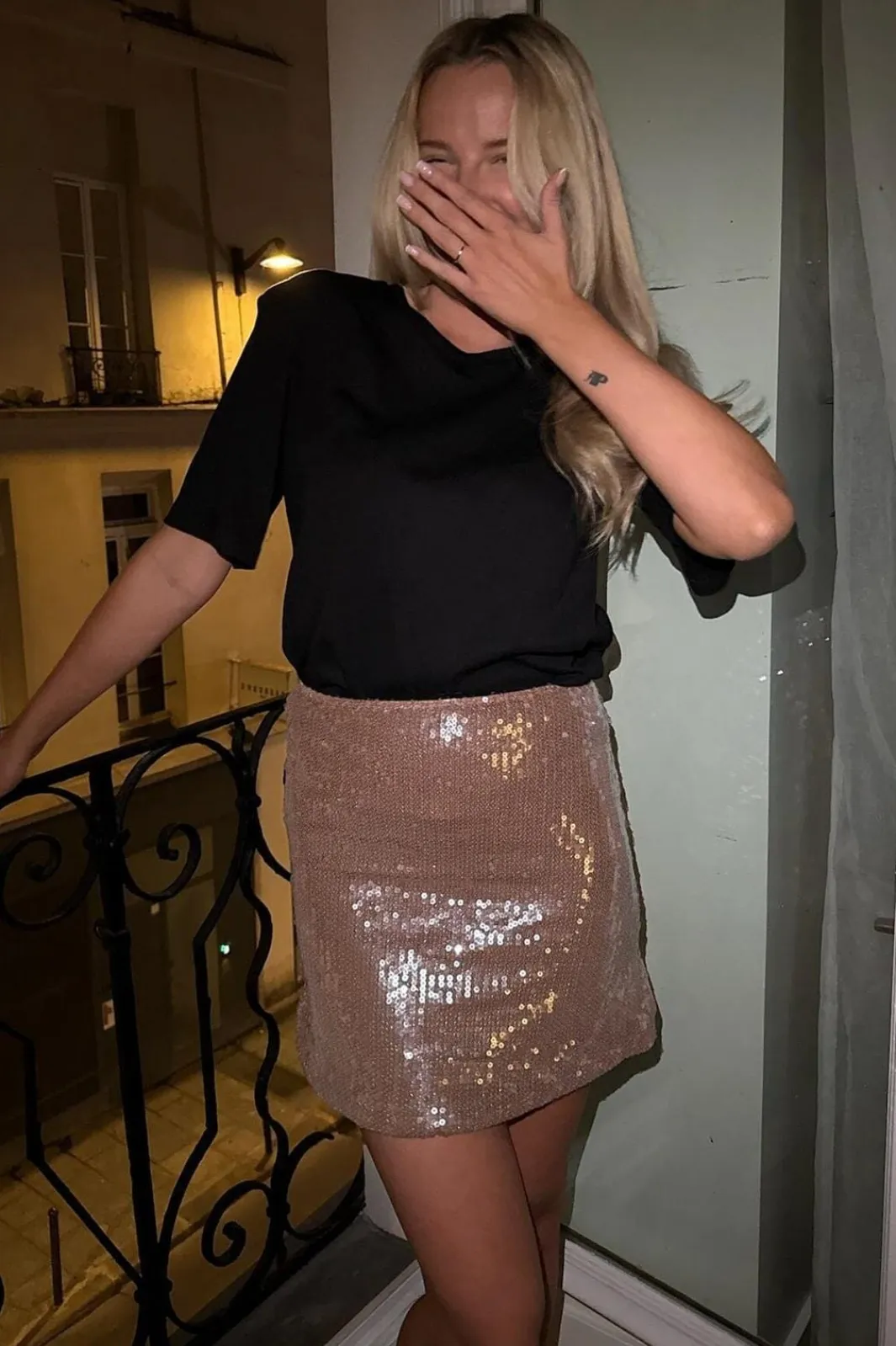Hot Emilyic Mini Skirt A23732 Sæt 🛍️|Nederdele