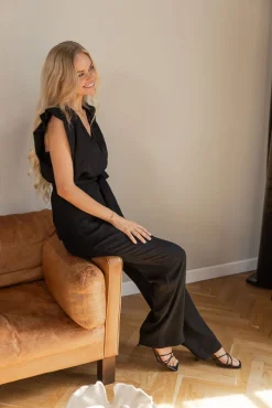 Molly&My x Julie Elgaard Sæt 🛍️|Veste<Emma Jacquard Vest 167095