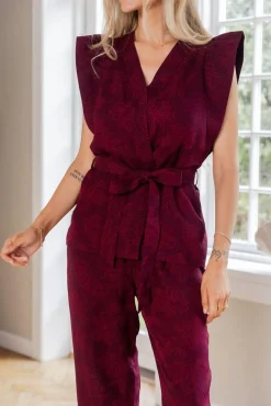 Molly&My x Julie Elgaard Sæt 🛍️|Overtøj & Jakker<Emma Jacquard Vest 167095