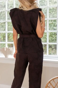 Molly&My x Julie Elgaard Sæt 🛍️|Overtøj & Jakker<Emma Jacquard Vest 167095