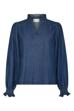 Sale Emmeline Denim Blouse 164434 Bluser & Skjorter