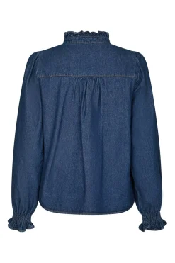 Sale Emmeline Denim Blouse 164434 Bluser & Skjorter