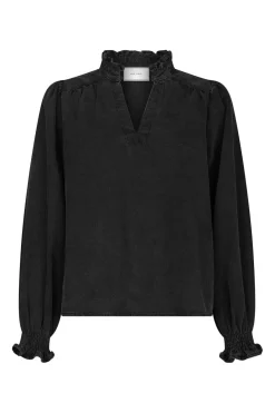 Discount Emmeline Denim Blouse 164434 Bluser & Skjorter