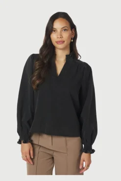 Discount Emmeline Denim Blouse 164434 Bluser & Skjorter