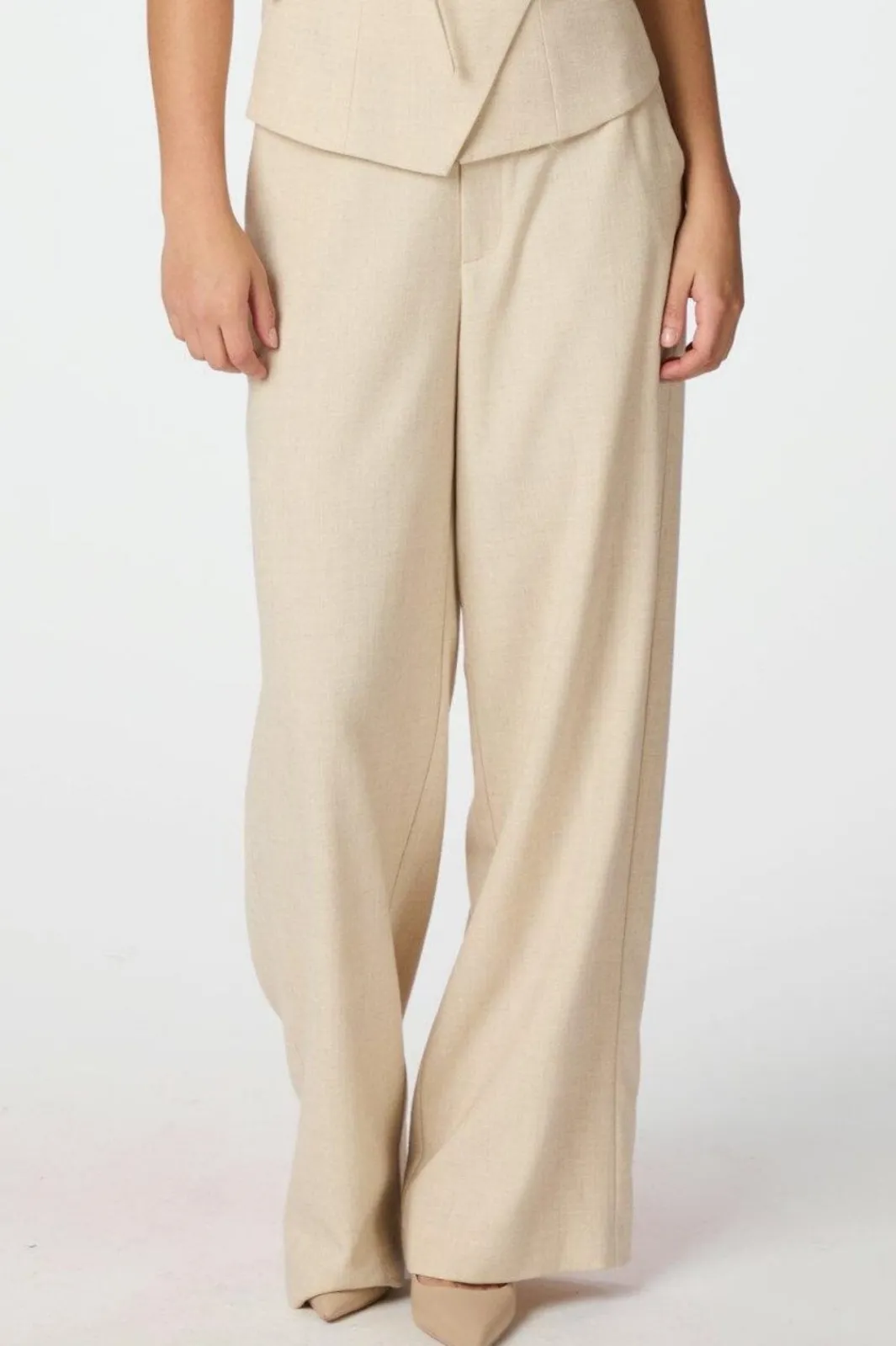 Neo Noir Bukser, Jeans & Leggings<Emmett Melange Pants 165059