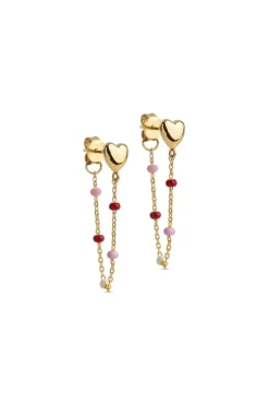 Enamel Copenhagen Øreringe<Enearrings, Lola Heart E441G