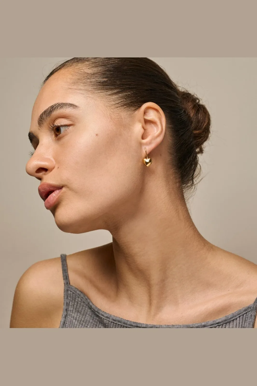 Enamel Copenhagen Øreringe<Enearrings, Poma Drop Heart E443G