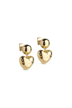 Best Enearrings, Poma Heart E444G Øreringe