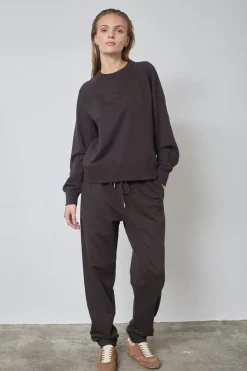 Outlet Eriscc Emb Sweat 47006 Sweatsæt & Comfy Wear|Bluser & Skjorter