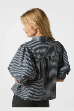 Neo Noir Bluser & Skjorter|Ammevenligt Tøj<Etta Stripe Shirt 166862
