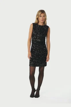 Neo Noir Kjoler<Fanya Velvet Sequins Dress 167187