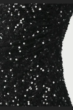 Neo Noir Kjoler<Fanya Velvet Sequins Dress 167187
