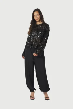 Outlet Fayla Drapy Satin Balloon Pants 167418 Bukser, Jeans & Leggings
