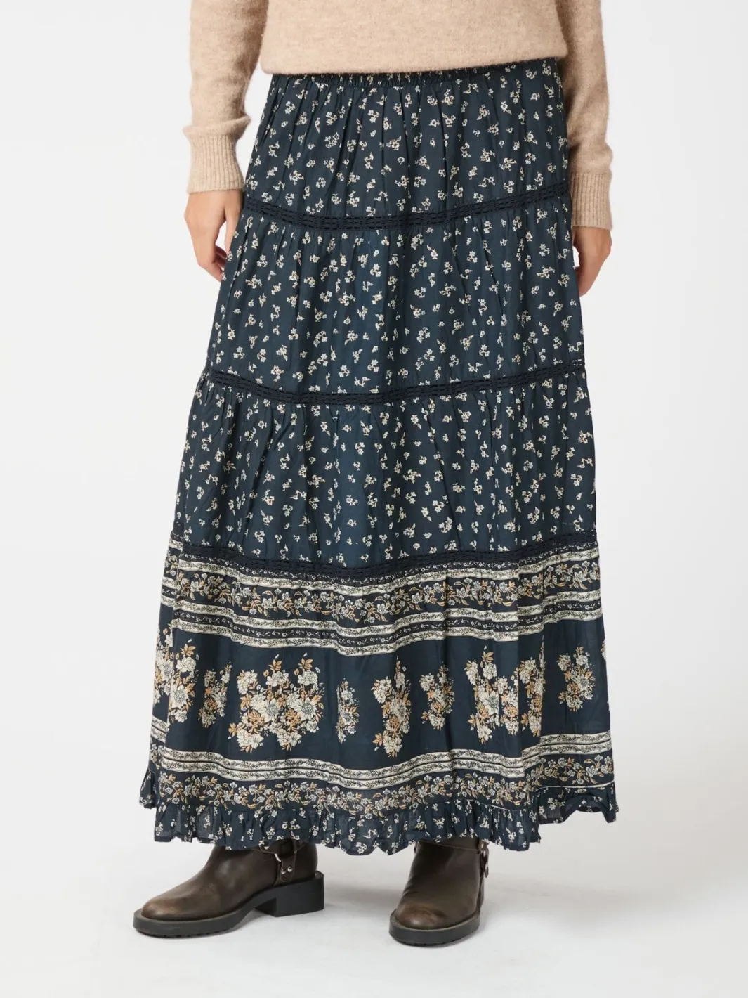 Clearance Felicia Mini Border Skirt 162569 Nederdele