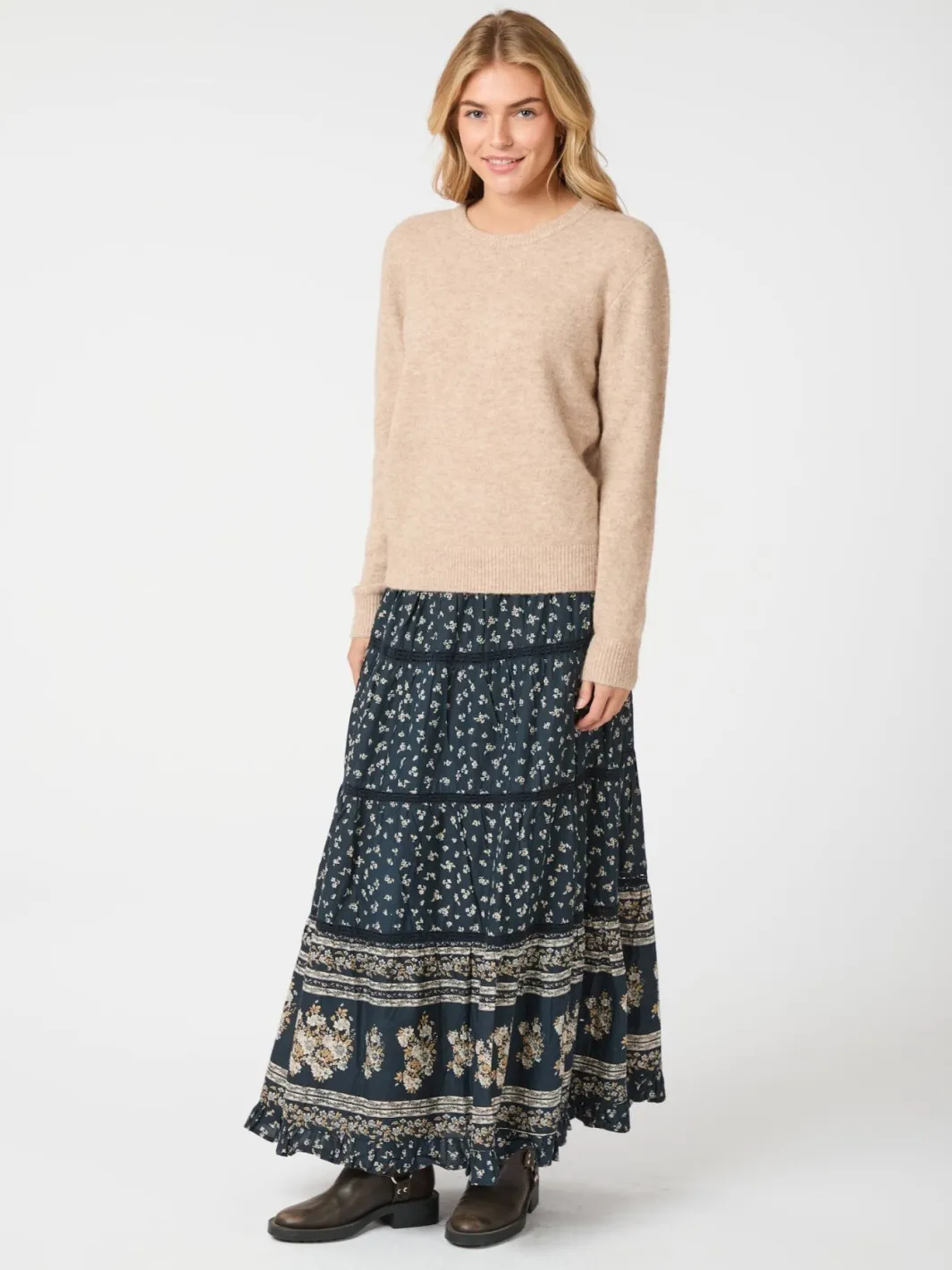 Clearance Felicia Mini Border Skirt 162569 Nederdele