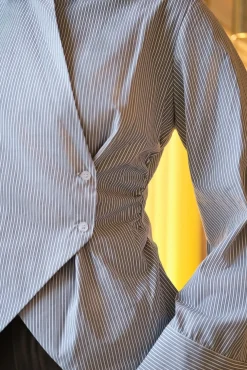 Neo Noir Bluser & Skjorter|Ammevenligt Tøj<Fenli Striped Shirt 165677