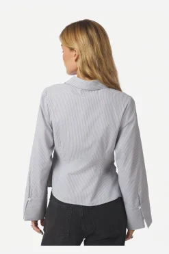 Neo Noir Bluser & Skjorter|Ammevenligt Tøj<Fenli Striped Shirt 165677