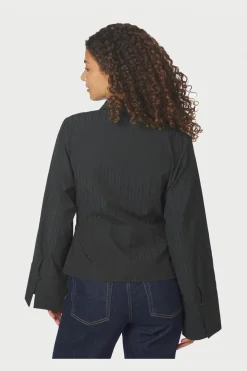 Discount Fenli Tone Stripe Shirt 167434 Bluser & Skjorter|Ammevenligt Tøj